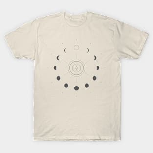 Moon Phases Light T-Shirt